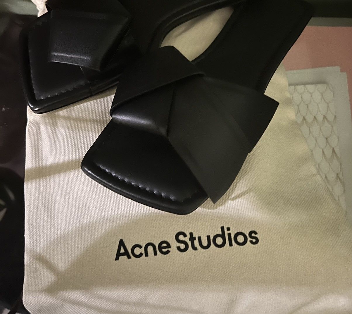 Acne Studios Acne studios musubi leather sandals Size US 6 / IT 36 - 7 Thumbnail