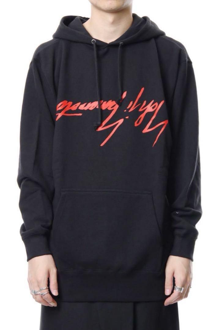 Yohji Yamamoto ground Y Yohji Yamamoto upside down logo hoodie Size US L / EU 52-54 / 3 - 1 Thumbnail