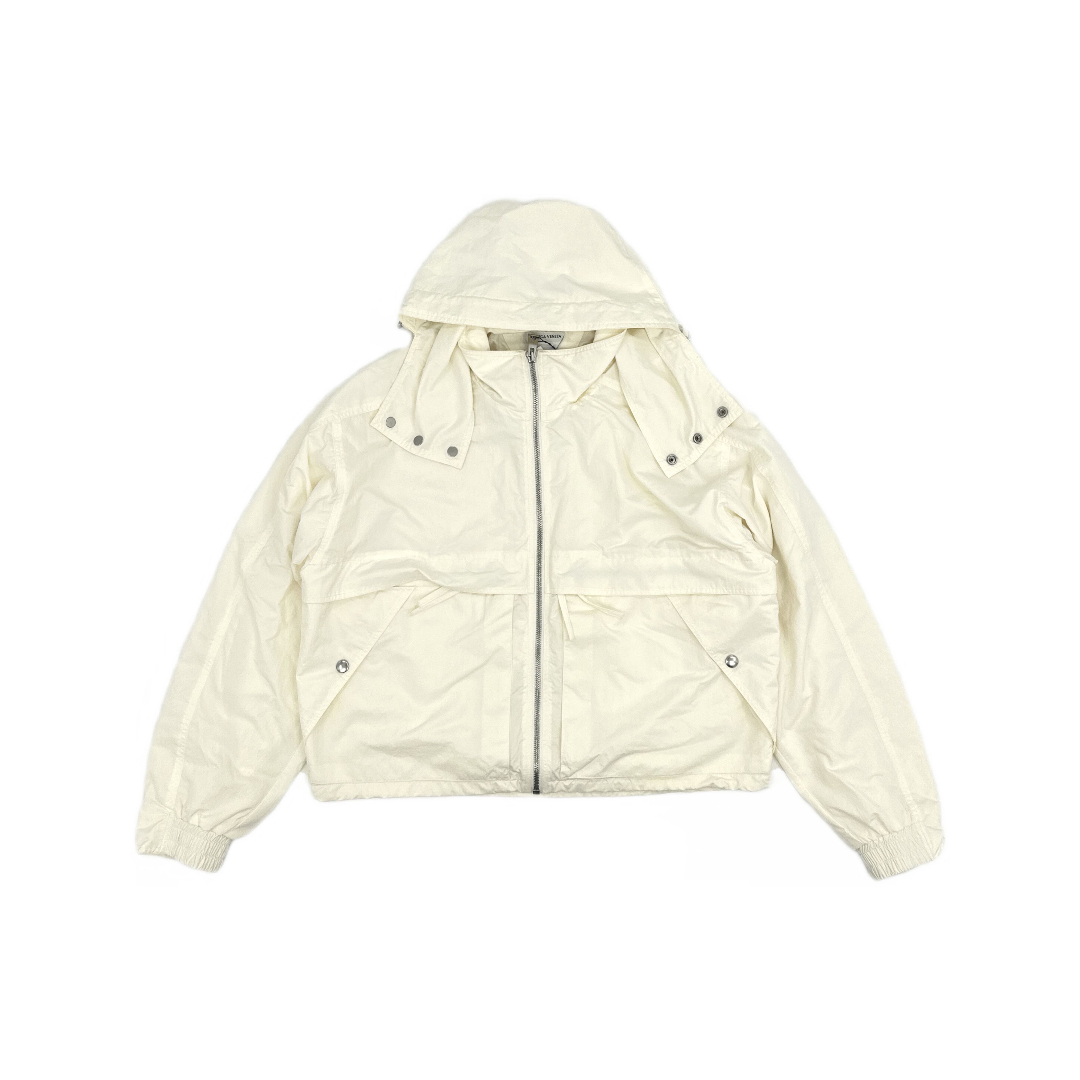 Bottega Veneta Bottega Veneta Hooded Nylon Jacket Size M Size US M / EU 48-50 / 2 - 1 Thumbnail