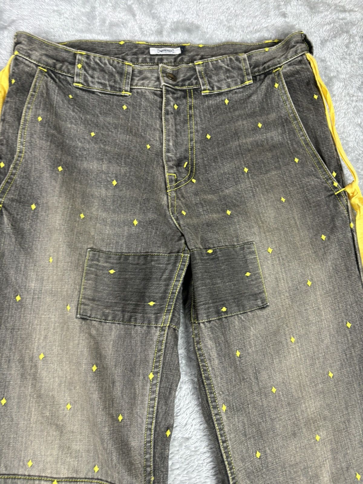 Undercover Undercover SS02 Priod Diamond Jeans. S0337 Size US 29 - 4 Thumbnail