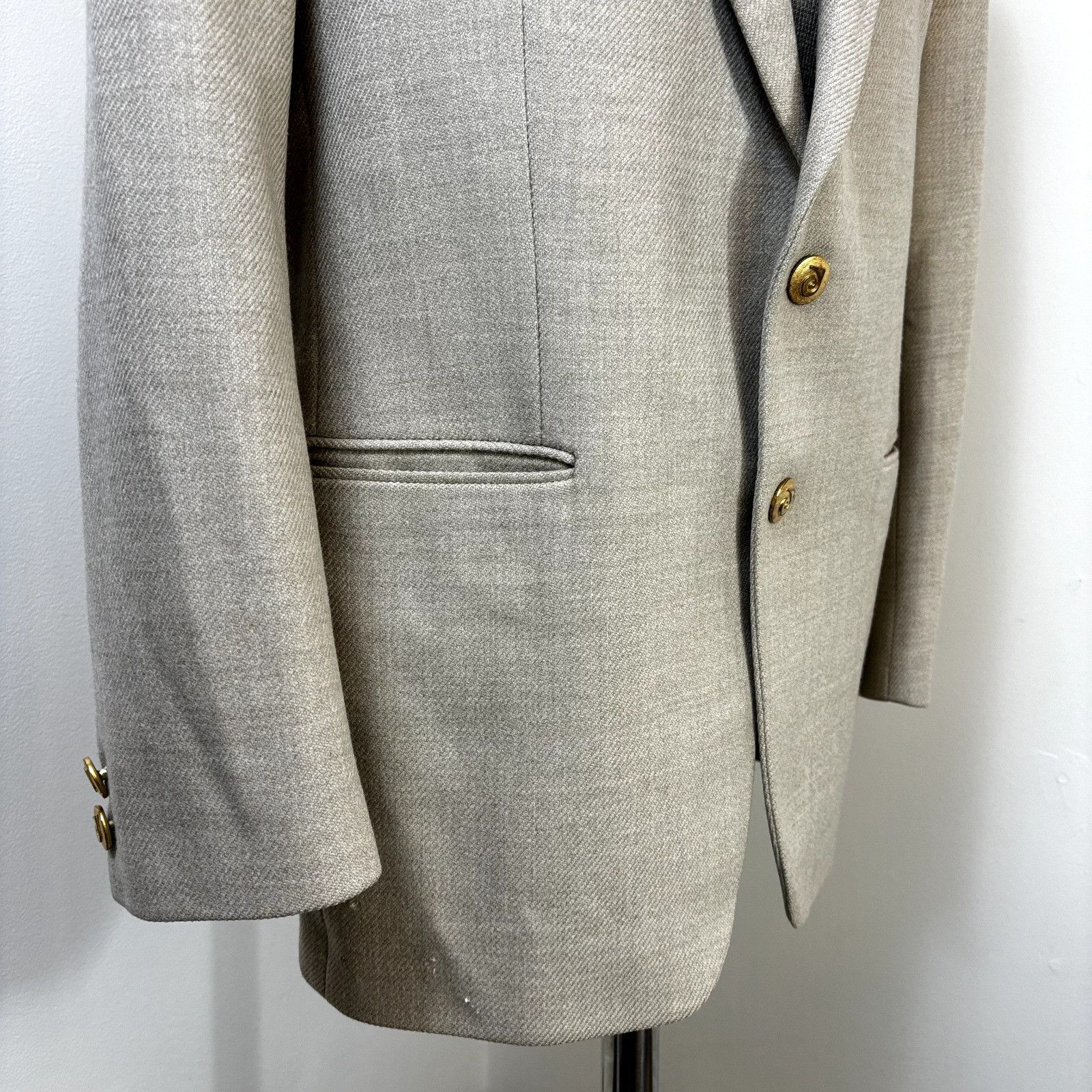 Other Maitland of England Men's Sport Coat Blazer Athletic Fit Sz Size 42R - 8 Thumbnail