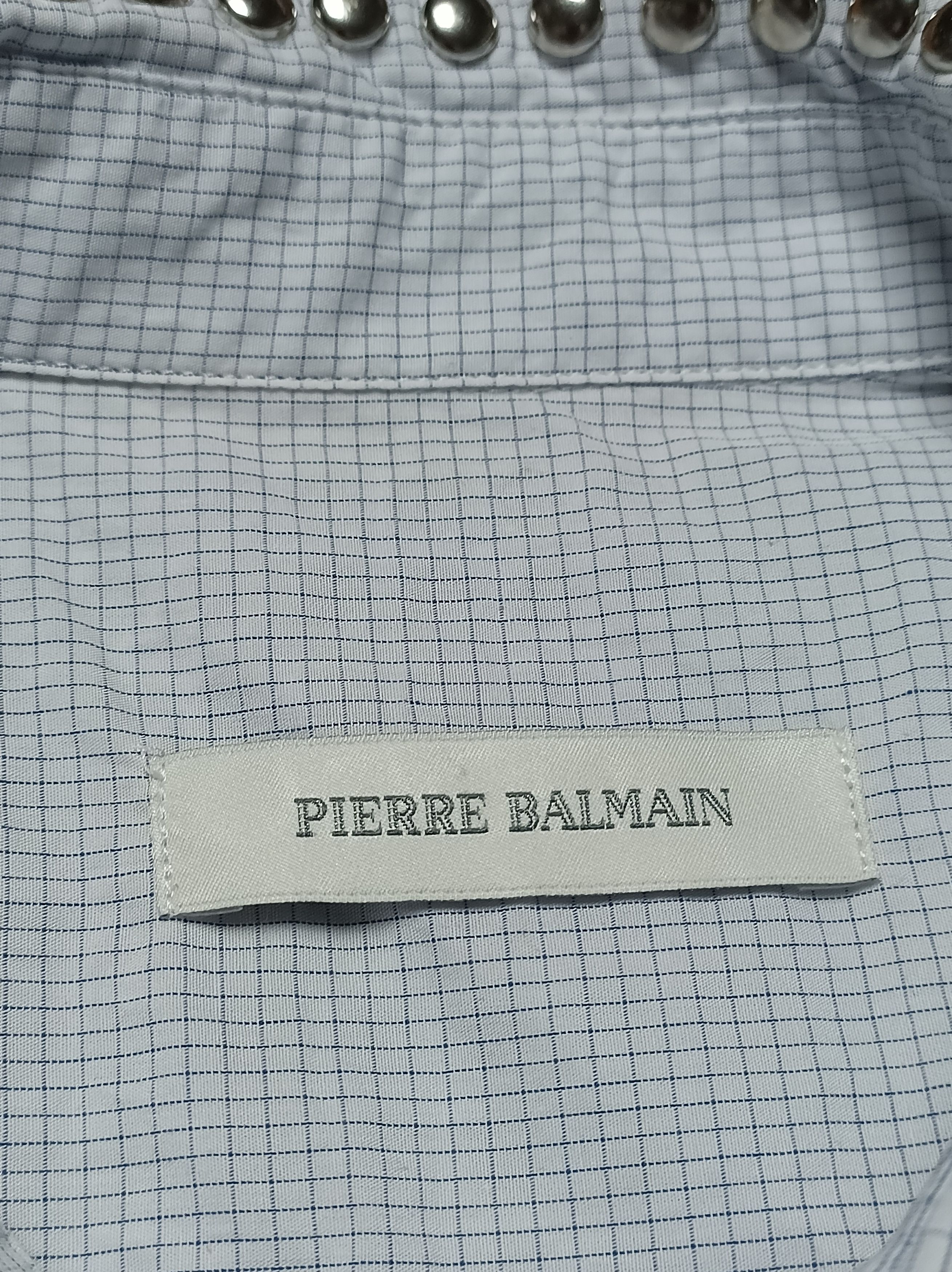 Pierre Balmain PIERRE BALMAIN Sleeveless Cotton Metal Studded Shirt IT 40 Size S / US 4 / IT 40 - 7 Thumbnail