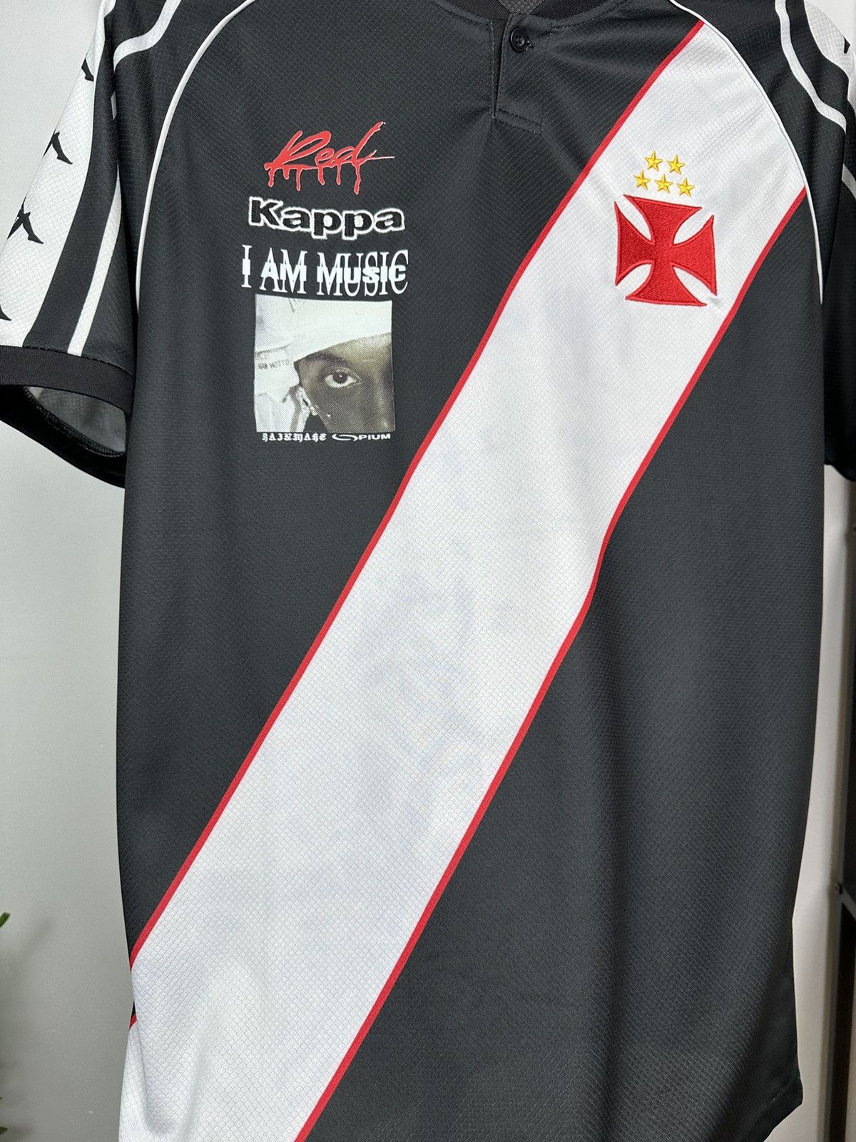 Kappa Playboy Carti x Vasco da Gama Jersey Football Custom T Shirt Size US M / EU 48-50 / 2 - 6 Thumbnail