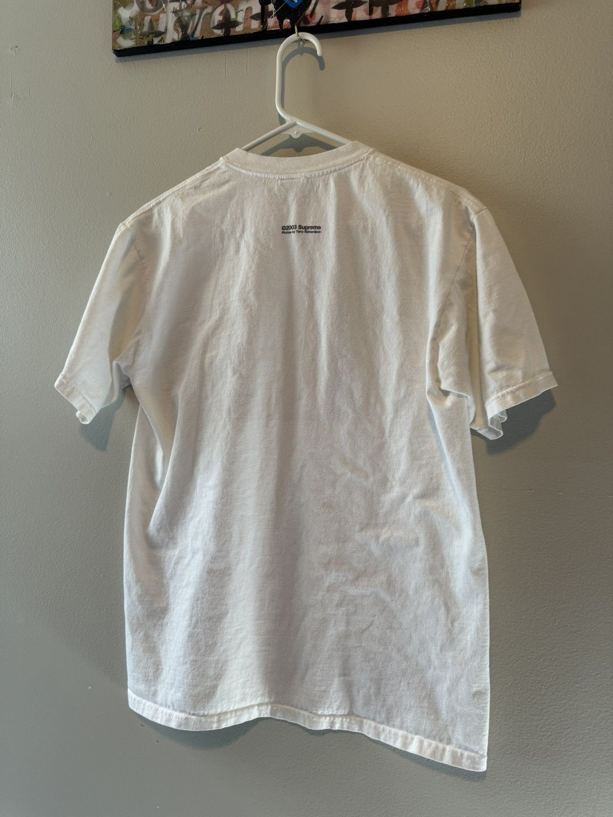 Supreme Supreme Terry Richardson Tee 2003 White Medium Vintage Size US M / EU 48-50 / 2 - 7 Thumbnail