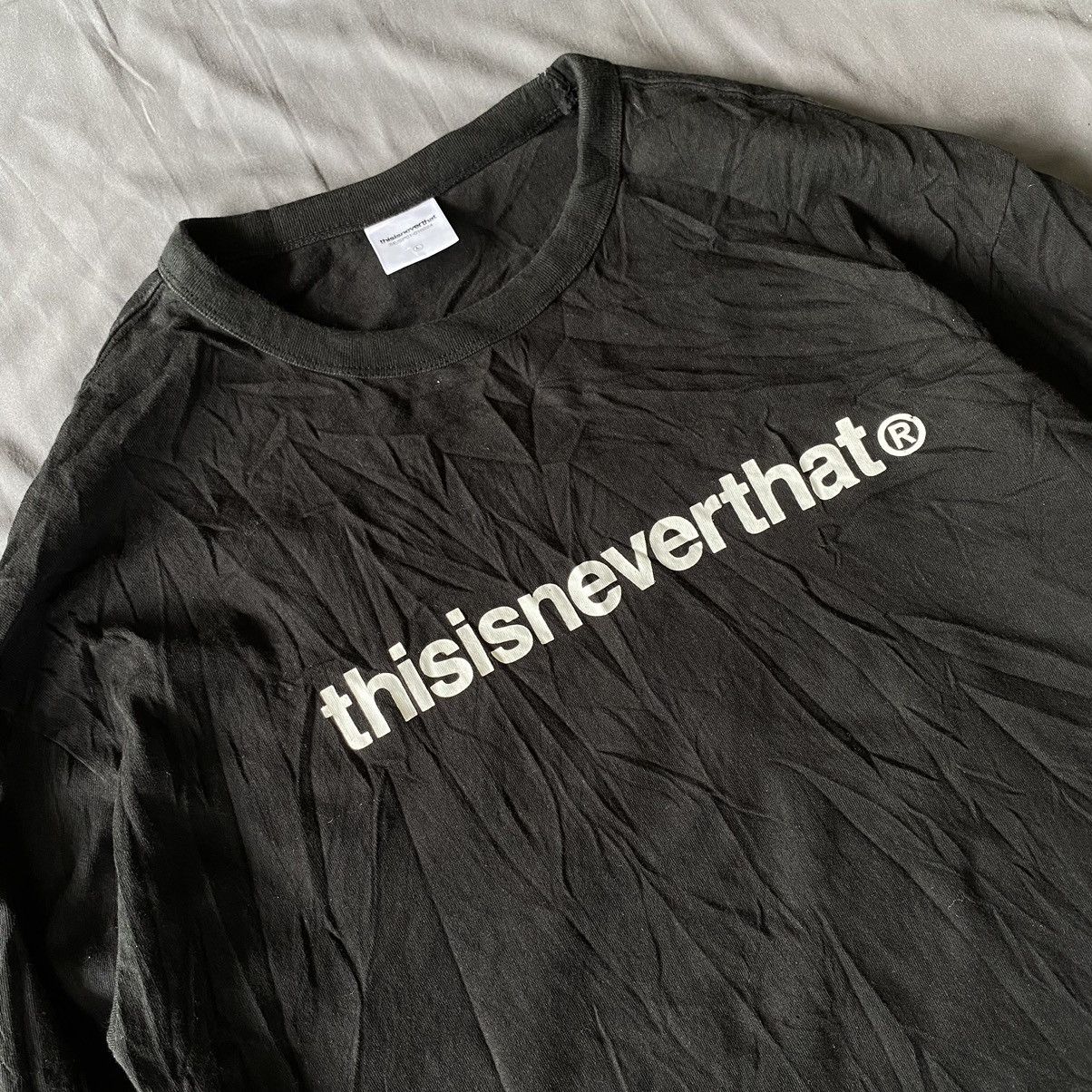 thisisneverthat Thisisneverthat script longsleeve tee Size US L / EU 52-54 / 3 - 2 Thumbnail