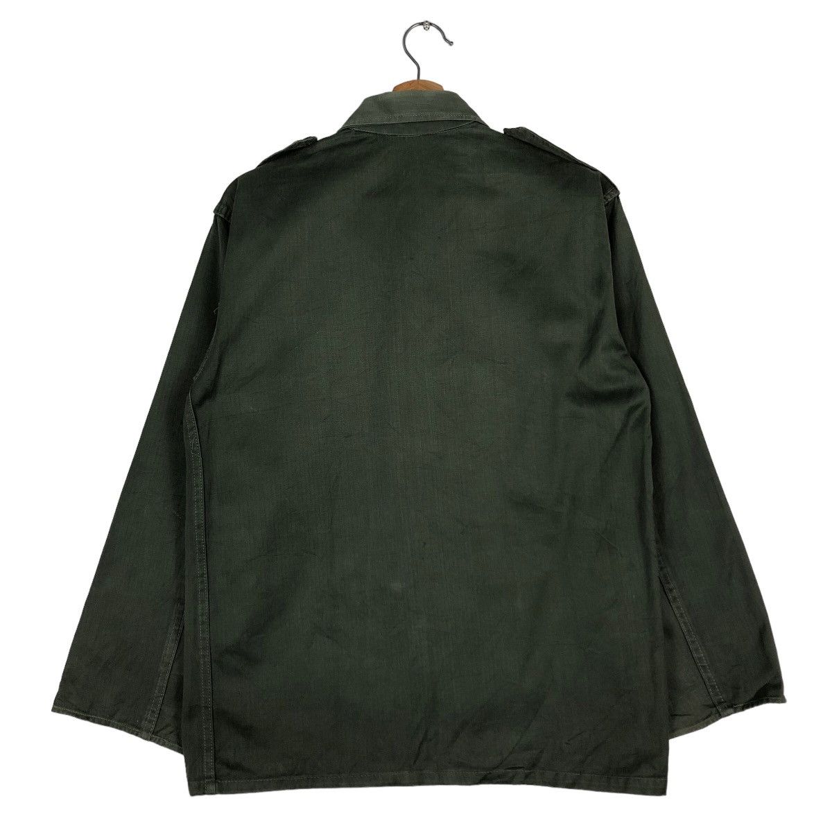 Vintage 🔥Vintage 40s Shirt Jacket Multi Pocket Military World War 2 Size US M / EU 48-50 / 2 - 8 Thumbnail