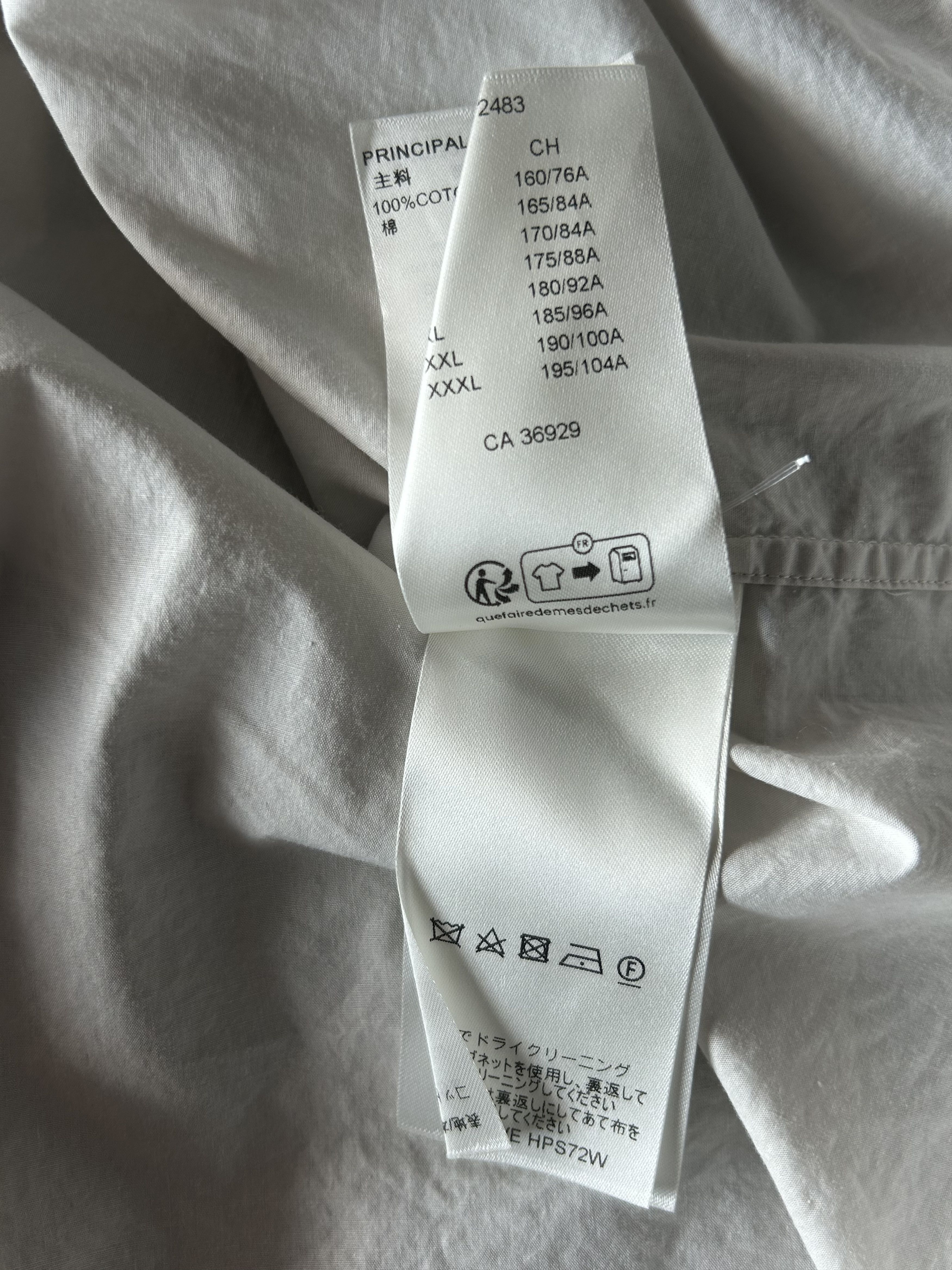 Louis Vuitton Louis Vuitton White & Black Birds Logo Button Up Shirt Size US M / EU 48-50 / 2 - 6 Thumbnail