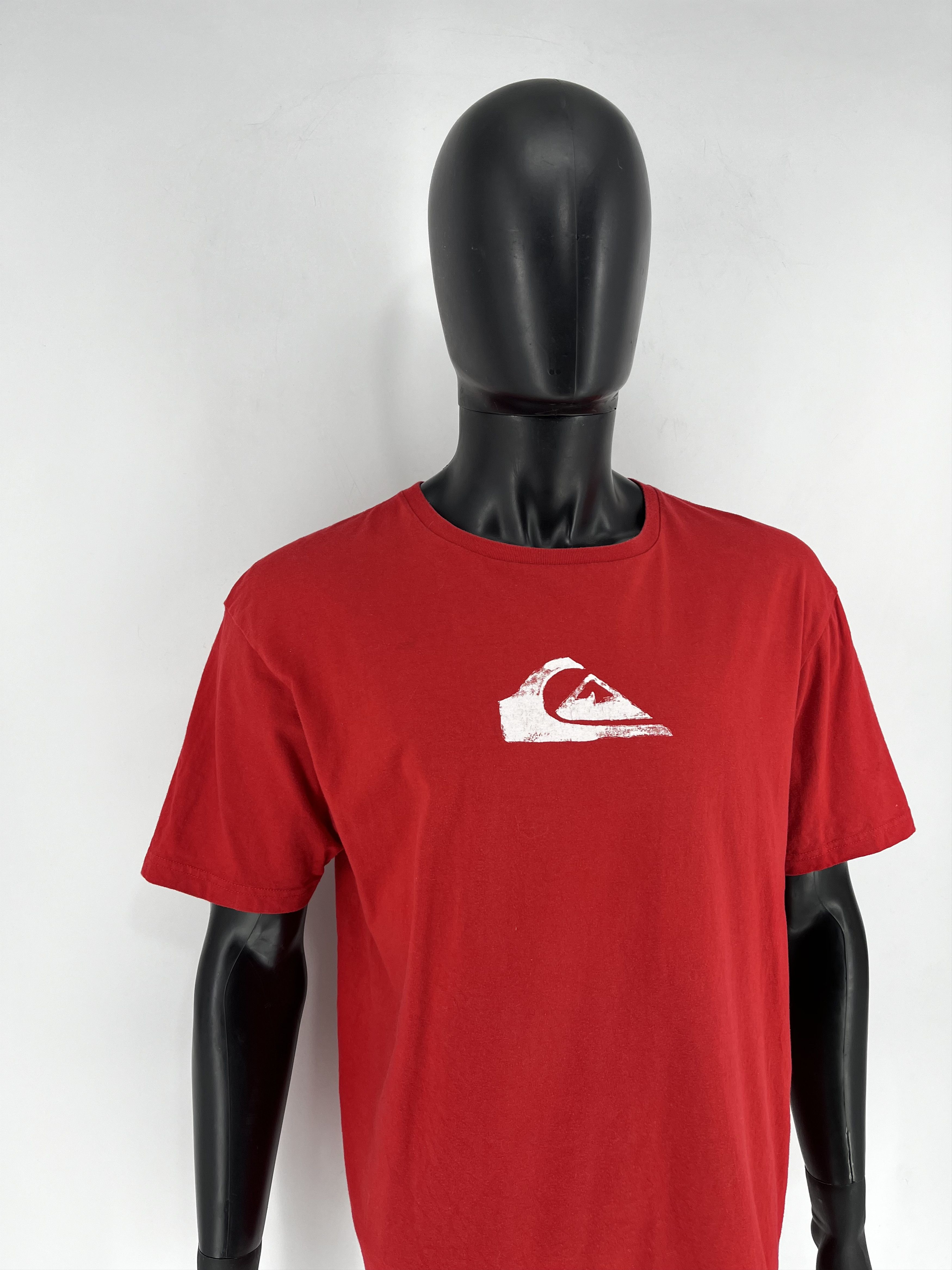 Quicksilver Vintage Quiksilver T-Shirt Medium Red Surf Skateboard y2k Size US XL / EU 56 / 4 - 3 Thumbnail