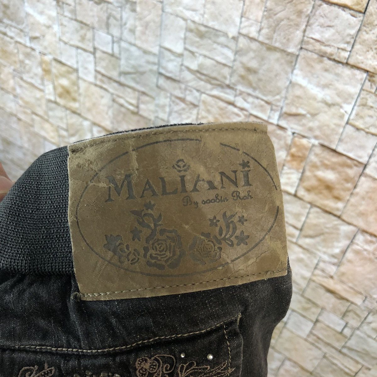 Japanese Brand Maliani Black Cropped seditionaries punk cargo Pants #A956 Size US 29 - 22 Thumbnail