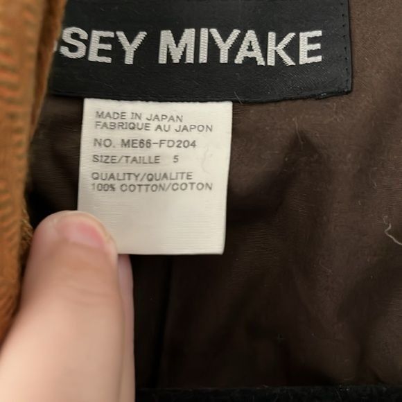 Issey Miyake × Japanese Brand × Vintage Issey Miyake Men Striped 2006 Cotton Blazer Size US XL / EU 56 / 4 - 6 Thumbnail