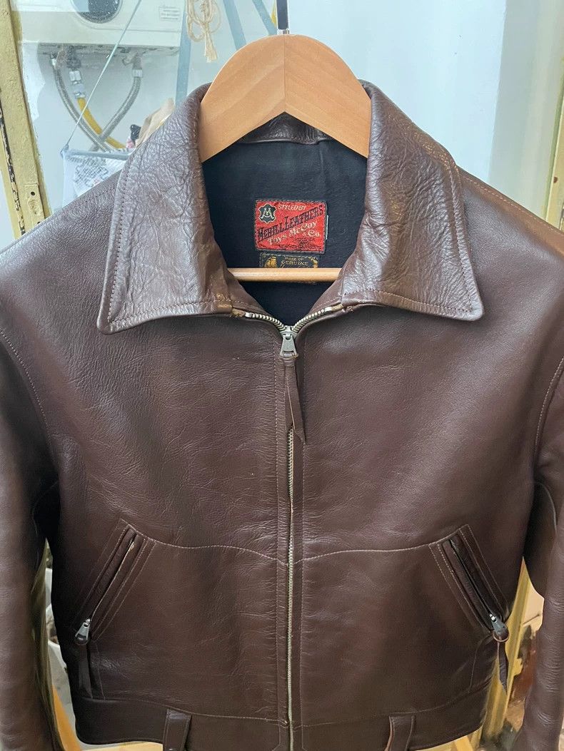 The Real McCoy's The Real McCoy's 1930s Police Rider Horsehide Leather Jacke Size US M / EU 48-50 / 2 - 3 Thumbnail