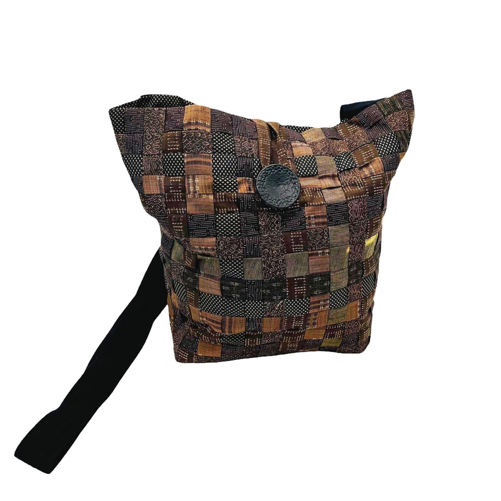 Designer Alex Barbara Woven Silk Crossbody Purse Size ONE SIZE - 1 Thumbnail