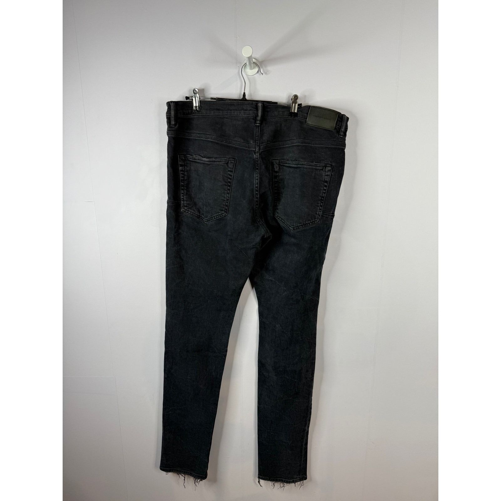 Purple Brand Purple Jeans Black Distressed Used 34 Size US 34 / EU 50 - 2 Thumbnail