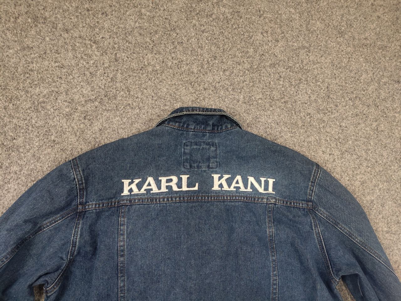 Karl Kani Karl Kani Vintage Logo BLue Button denim Jacket Y2K Style Size US M / EU 48-50 / 2 - 12 Thumbnail