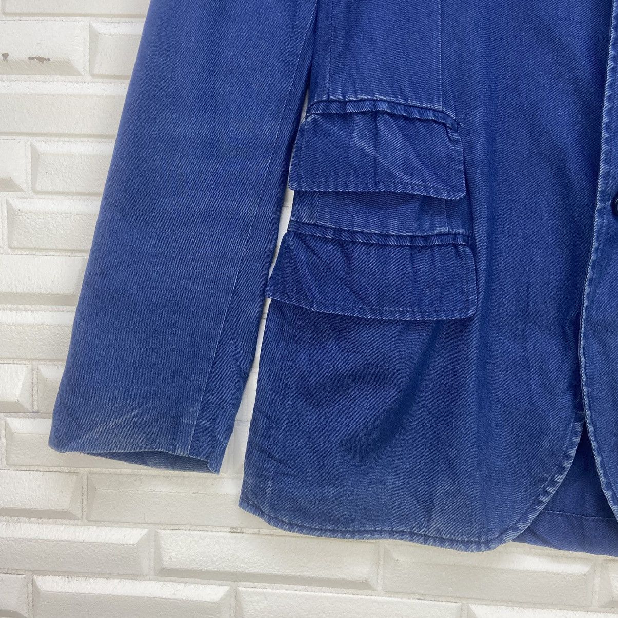 Blue Blue Japan Blue Blue Japan X Fraizzoli Milano Indigo Jacket Blazer Size US S / EU 44-46 / 1 - 4 Thumbnail