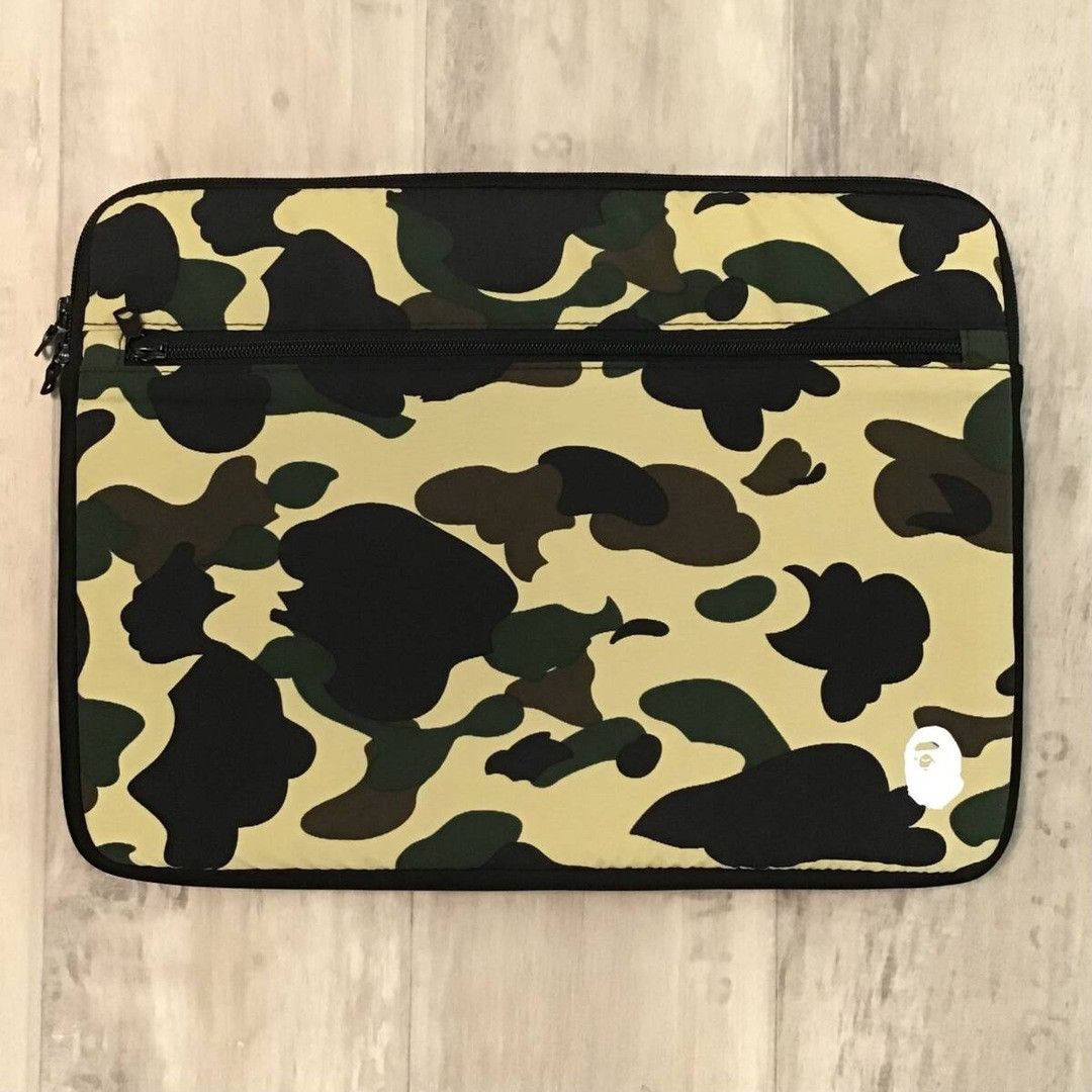 Bape BAPE 15 inch PC case 1ST CAMO yellow a bathing ape Size ONE SIZE - 1 Thumbnail