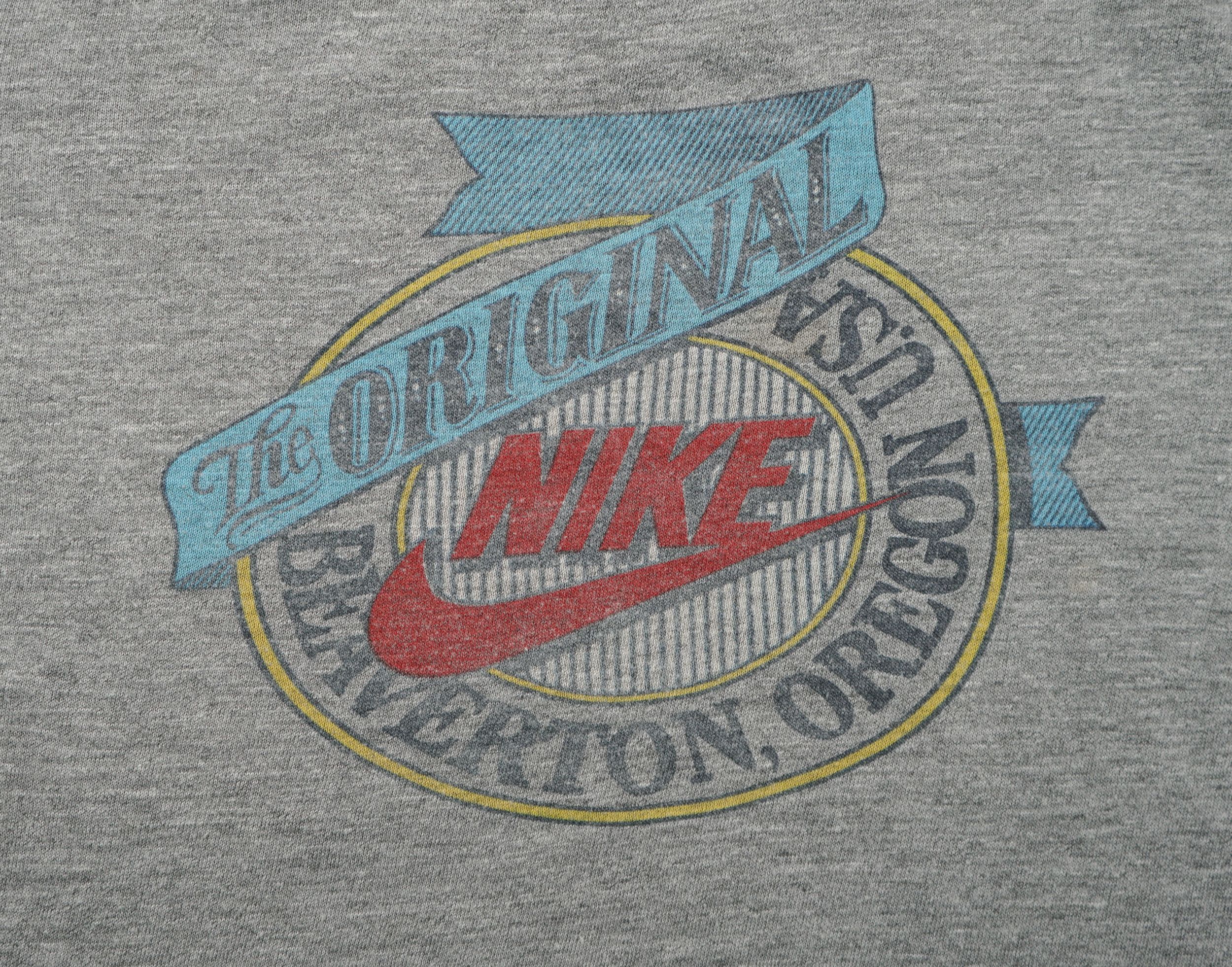 Nike × Vintage Vintage 1980s Nike Beaverton Oregon T-Shirt Size US M / EU 48-50 / 2 - 3 Thumbnail