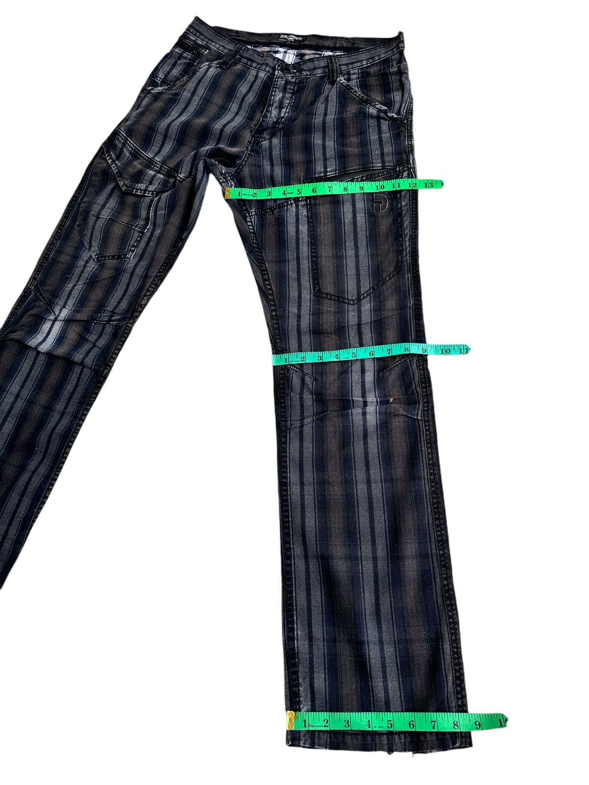Japanese Brand ⚡️⚡️Japanese Brand Celio All Over Stripe Pants Size US 32 / EU 48 - 18 Thumbnail