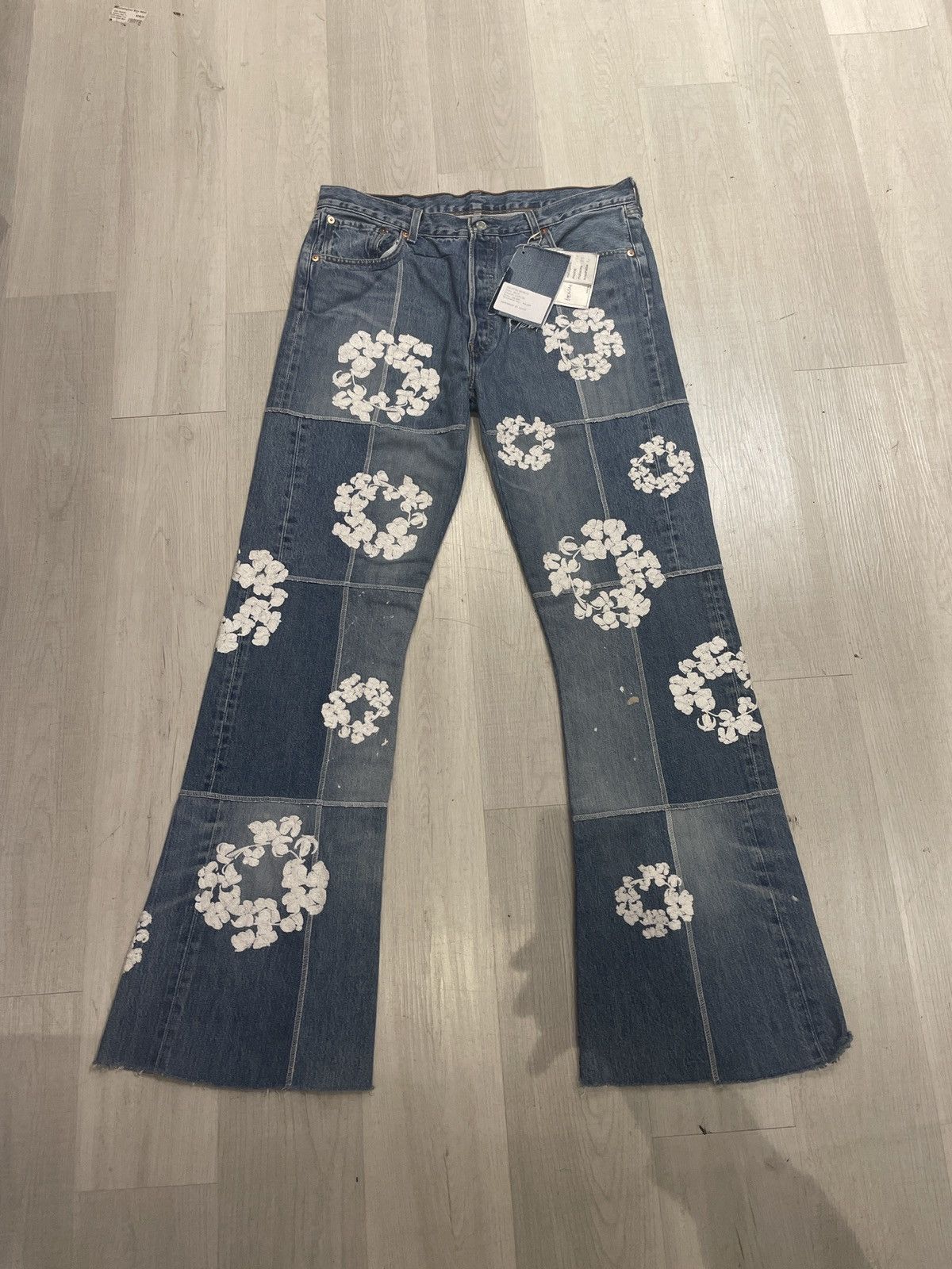 DENIM TEARS × READYMADE Readymade x Denim Tears Flare Jeans Size US 36 / EU 52 - 1 Thumbnail