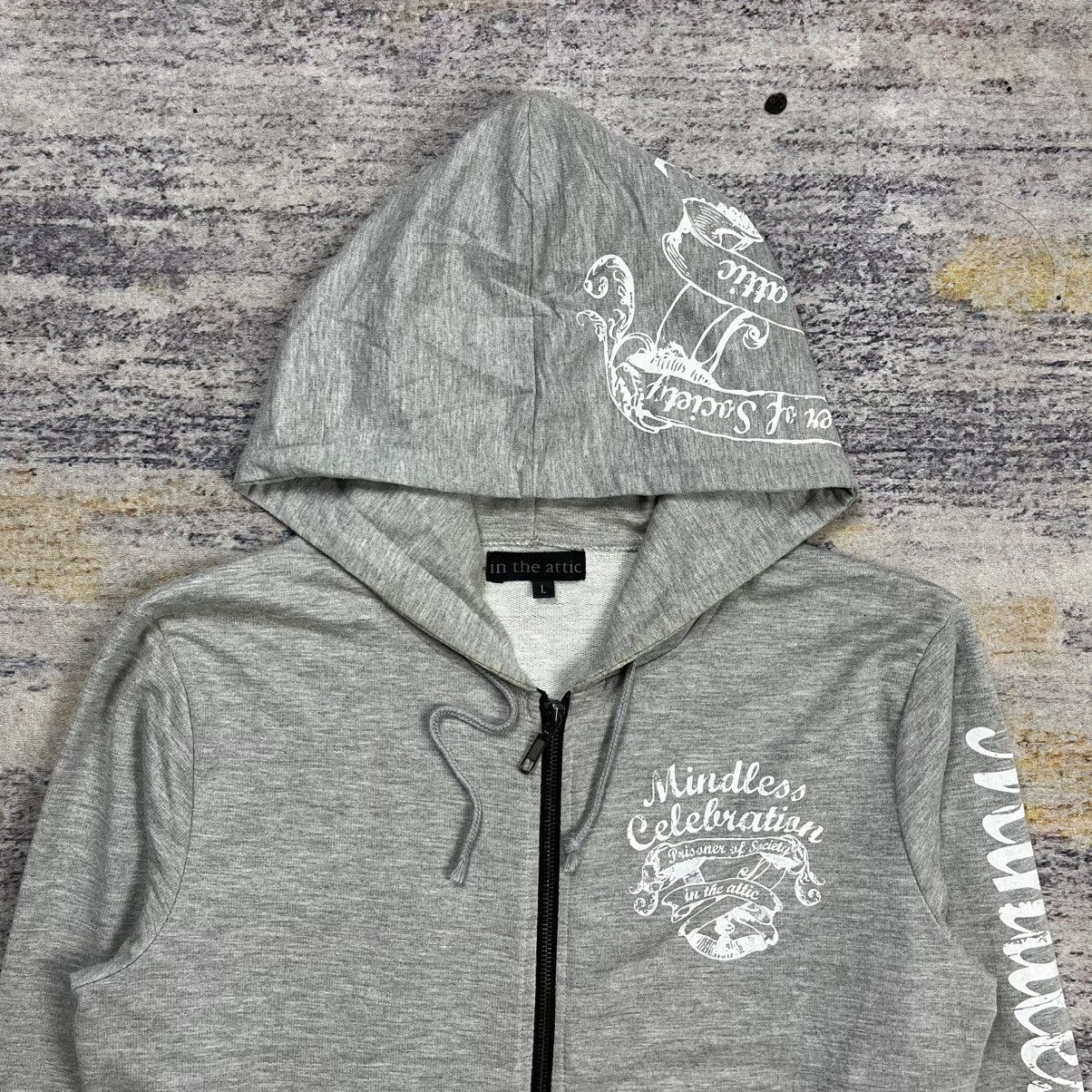 In The Attic In the attic prisoner of society zip hoodie Size US M / EU 48-50 / 2 - 3 Thumbnail