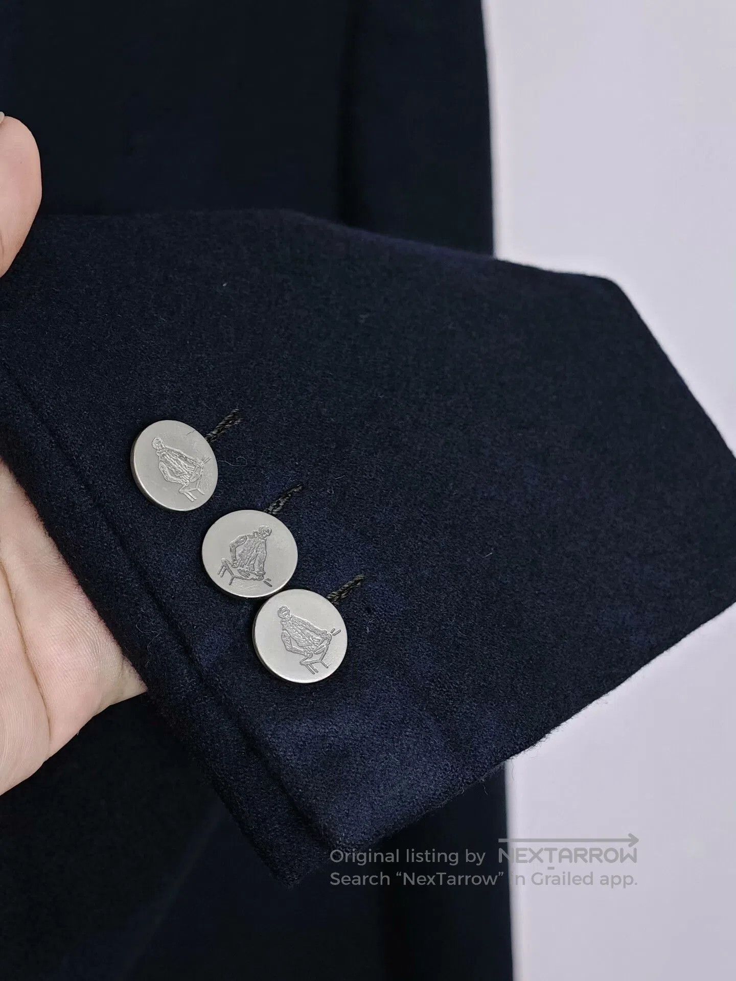 Belvest Belvest Italian Wool Double-Breasted Blazer. Size US S / EU 44-46 / 1 - 4 Thumbnail
