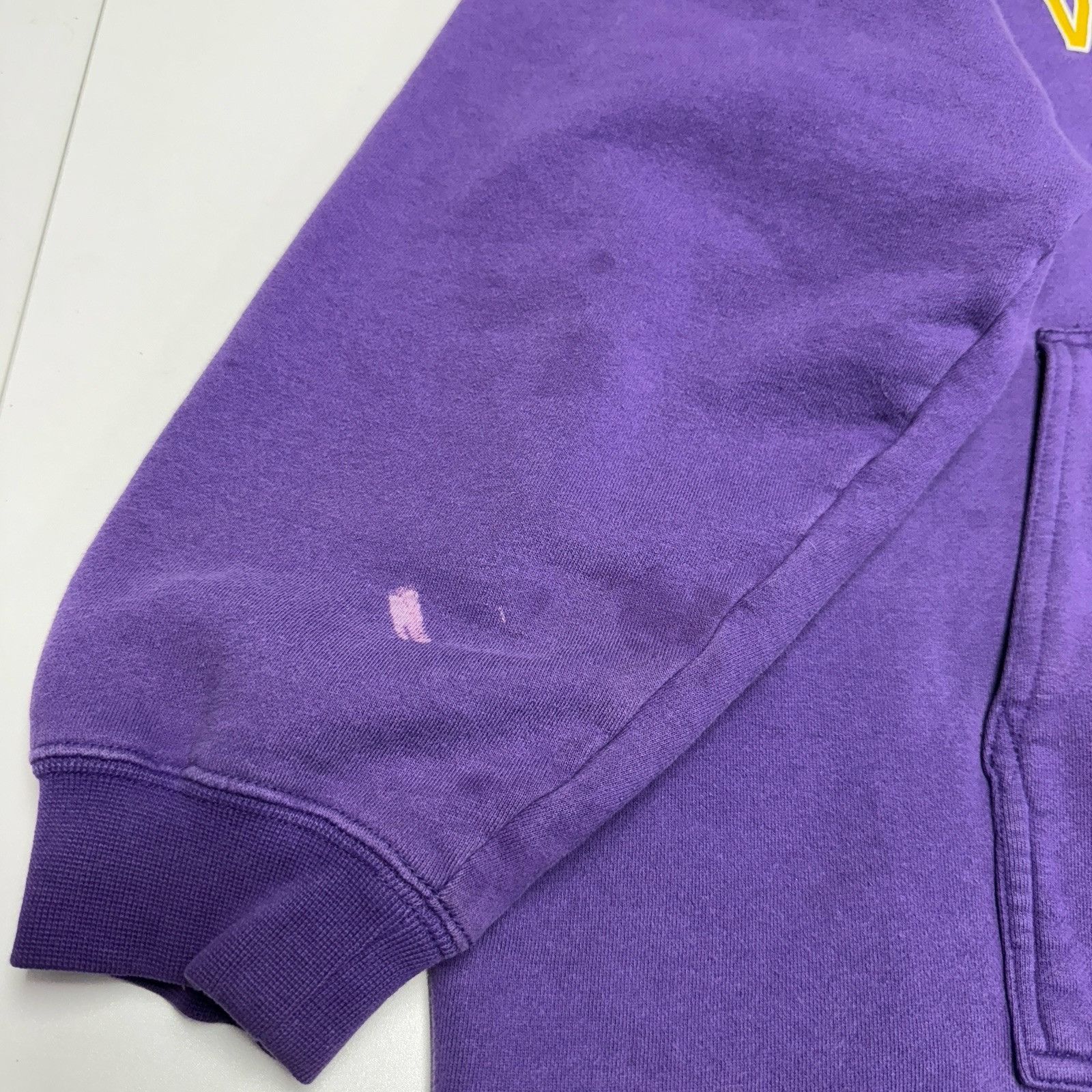 NFL × Reebok × Vintage Vintage Minnesota Vikings Hoodie Sweatshirt Mens Purple Reeb Size US XL / EU 56 / 4 - 10 Thumbnail