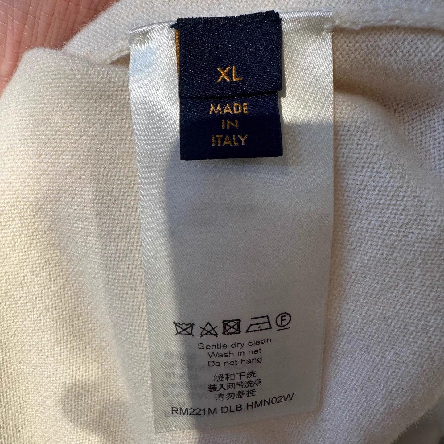 Louis Vuitton LV x Nigo2 2 Headed Dragon Ivory Knit Sweater XL Size US XL / EU 56 / 4 - 6 Thumbnail