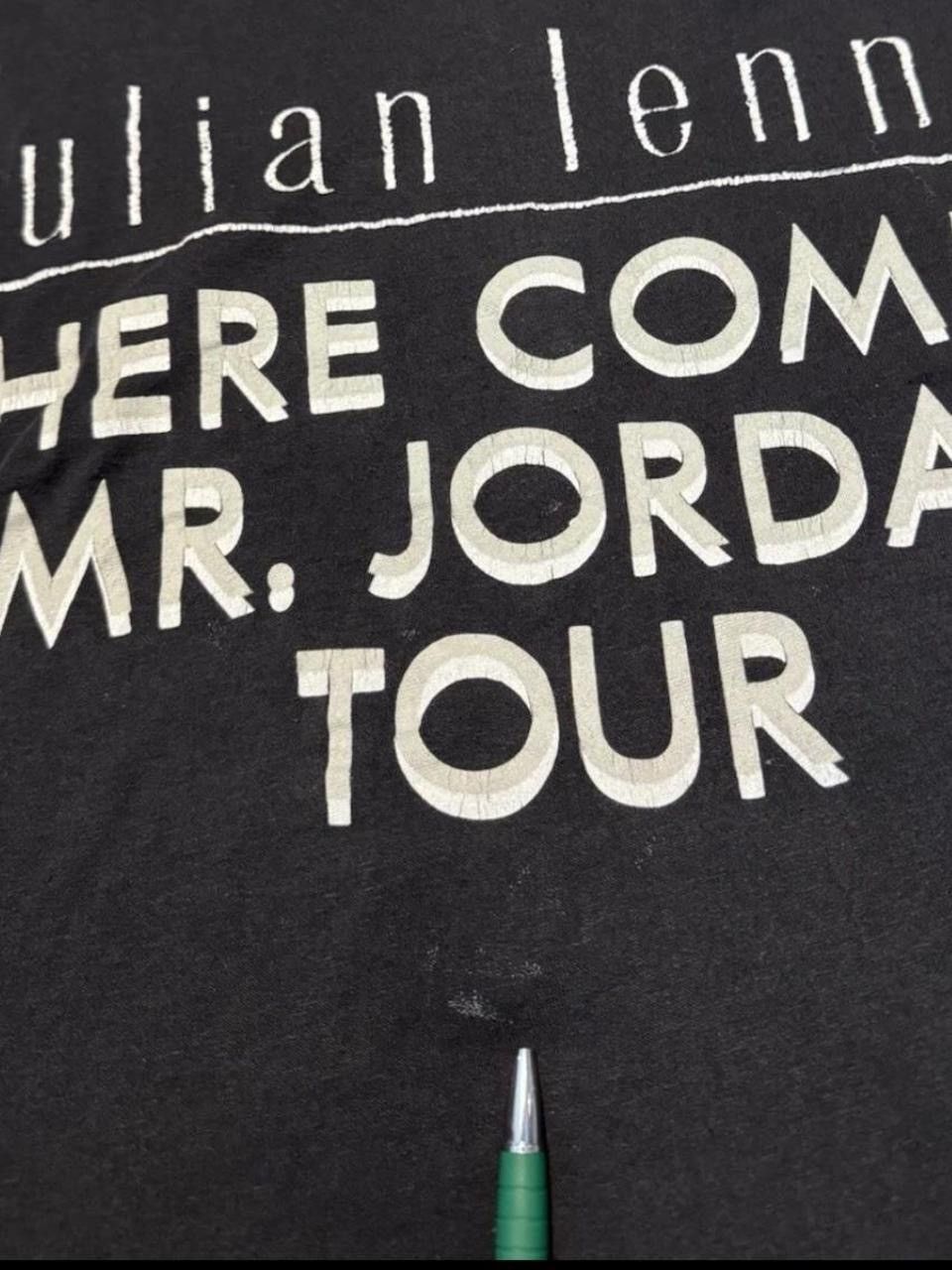 Brockum Vintage 1989 single stitch Julian Lennon Mr Jordan tour tee Size US M / EU 48-50 / 2 - 7 Thumbnail