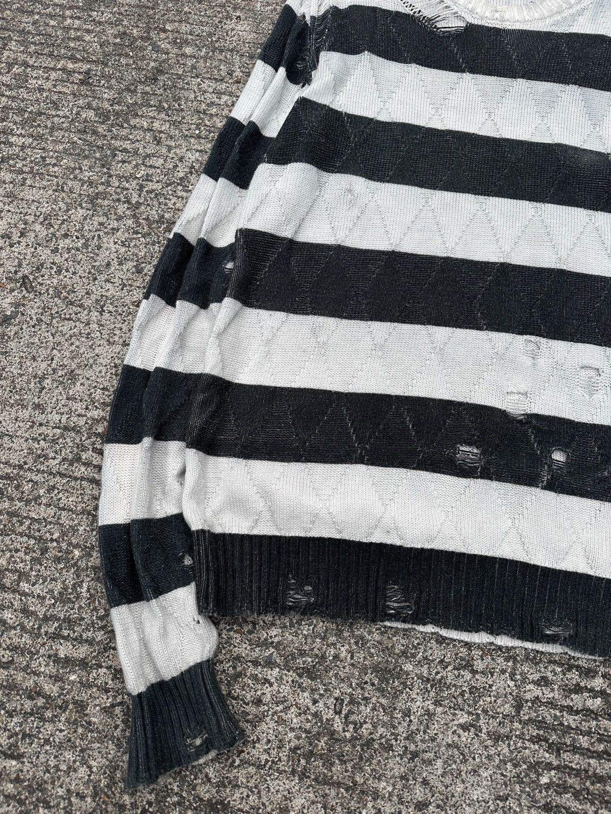 Number (N)ine Number(N)ine AW02 “The Modern Age” Knitted Striped Size US M / EU 48-50 / 2 - 13 Thumbnail