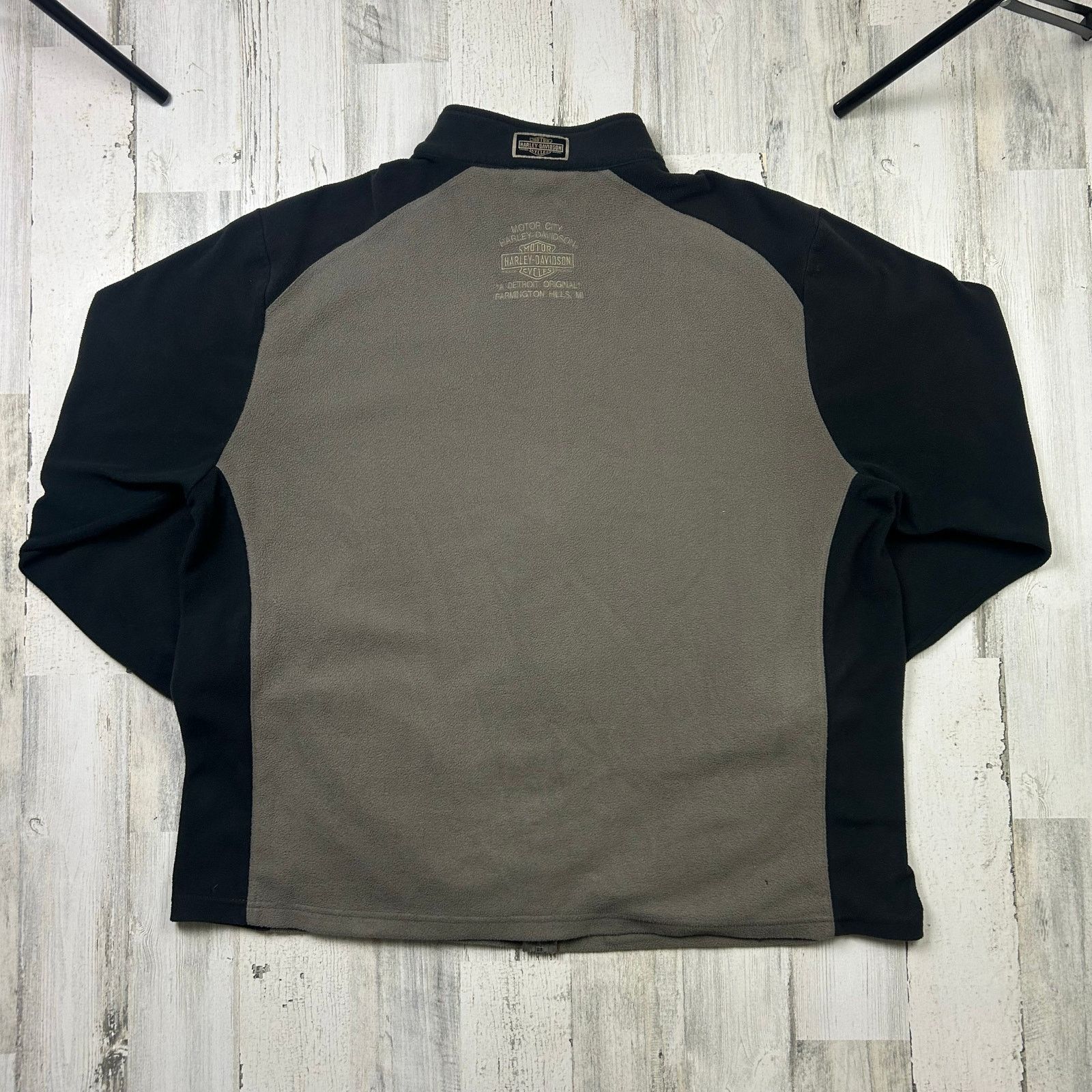 Harley Davidson Harley Davidson Motorcycles Fleece Jacket Full Zip Sweater Size US XXL / EU 58 / 5 - 8 Thumbnail