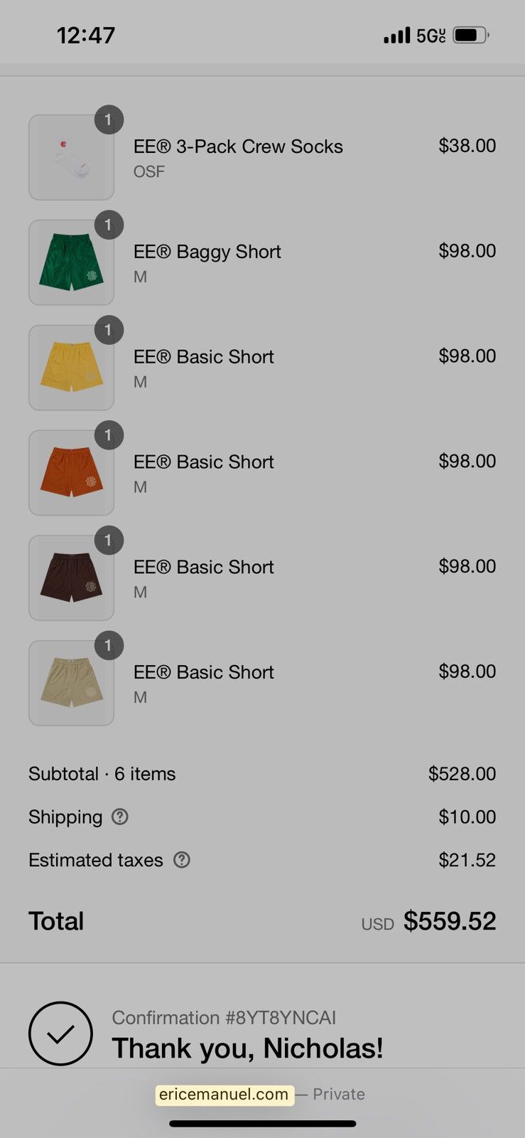 Eric Emanuel Eric Emanuel EE cornsilk yellow shorts medium Size US 30 / EU 46 - 2 Thumbnail