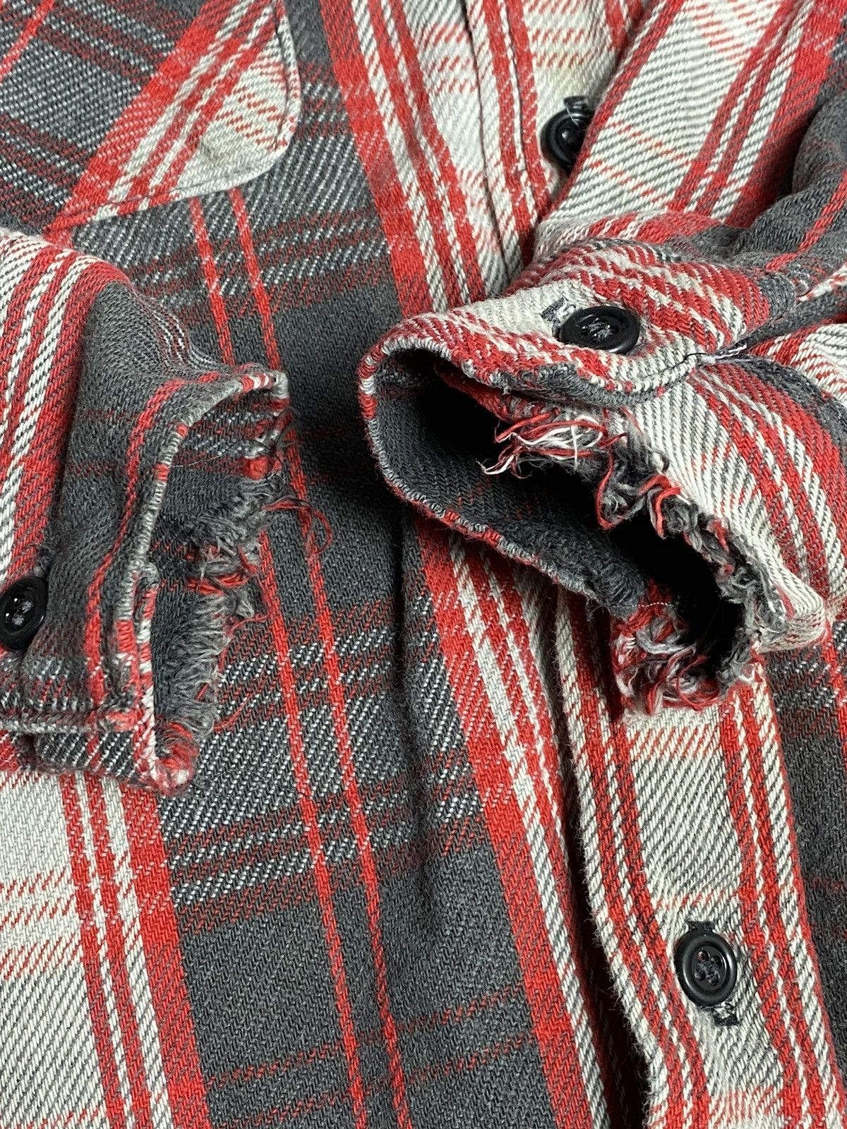 FiveBrother Vintage 70s Five Brother USA Plaid Shirt Long Sleeve Size S Size US S / EU 44-46 / 1 - 11 Thumbnail