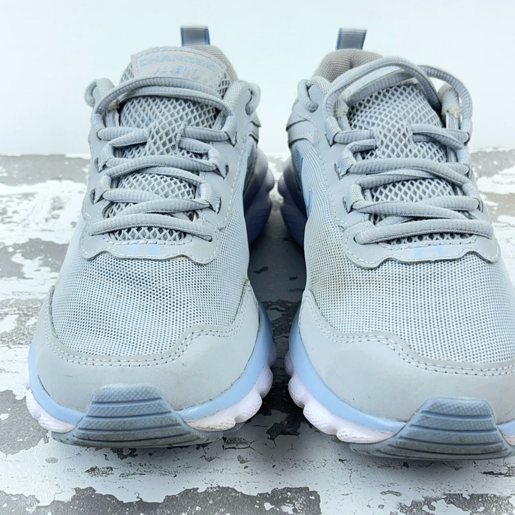 Under Armour Under Armour Charged Assert 9 Sneakers Women's 8.5 Gray Cushioned Running & Jogging Low Top Size US 6 / IT 36 - 5 Thumbnail