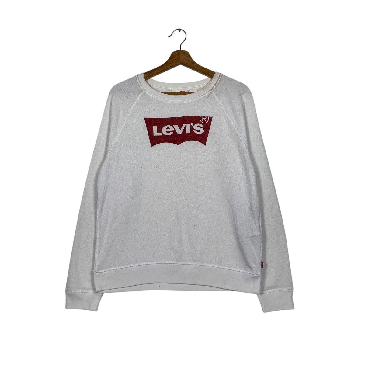 Levi's Levis Big Logo Crewneck Sweatshirt Size US M / EU 48-50 / 2 - 1 Thumbnail