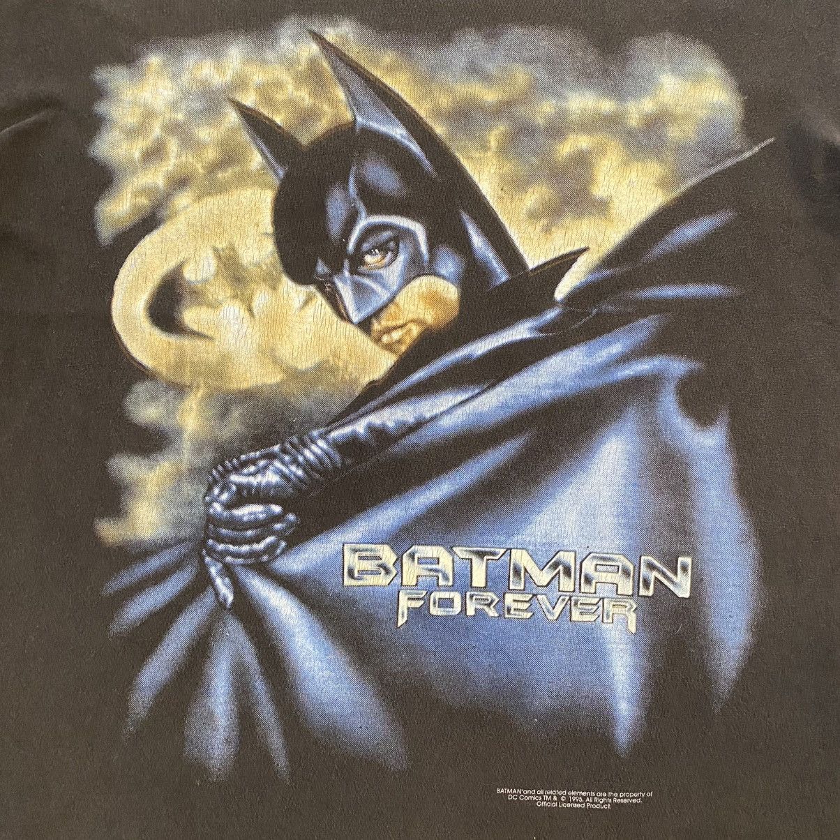 DC Comics × Vintage Vintage 1995 Batman Forever Mirror Print Tee Size US L / EU 52-54 / 3 - 2 Thumbnail