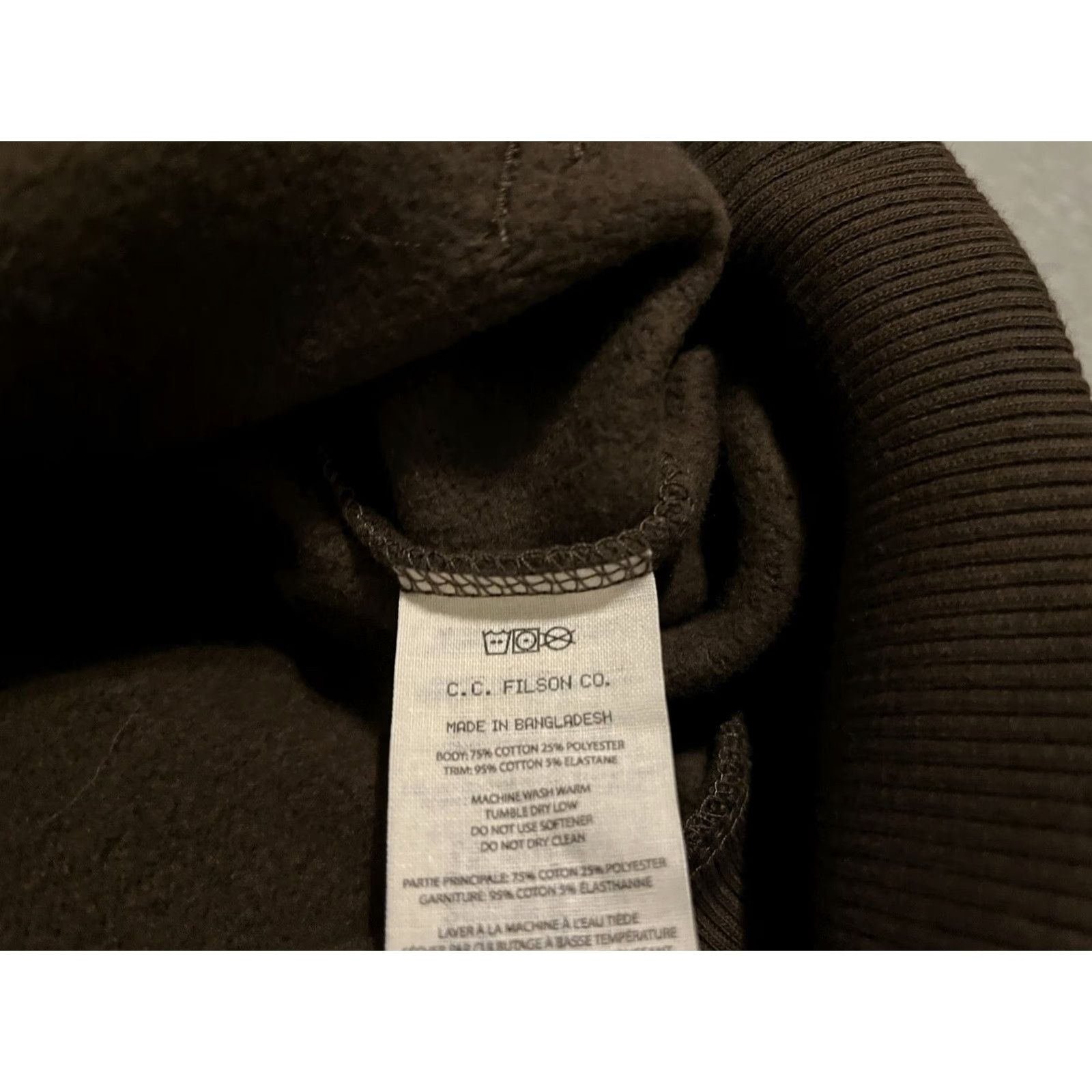 Filson Filson Ducks Unlimited Brown Pullover Hoodie Men S Small Sweatshirt Pullover Hoodie Brown Filson Ducks Unlimited Hoodie Mens S Bellows Down 0 Size US S / EU 44-46 / 1 - 6 Thumbnail