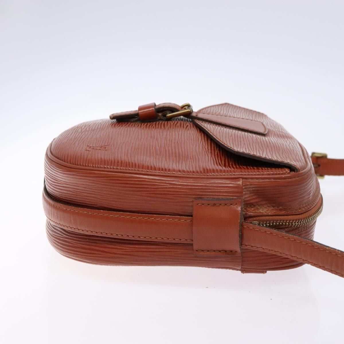 Louis Vuitton LOUIS VUITTON Epi Jeune Fillemm Shoulder Bag Brown M52153 Size ONE SIZE - 3 Thumbnail