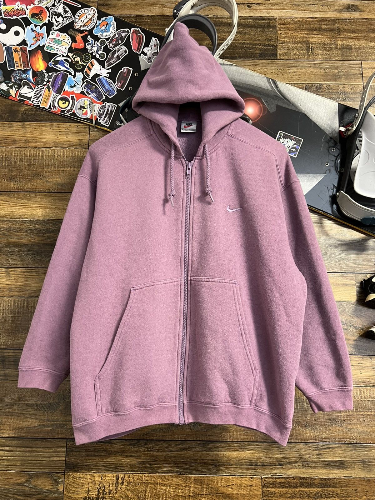 Nike NIKE Zip Hoodie Y2K Size US S / EU 44-46 / 1 - 1 Thumbnail