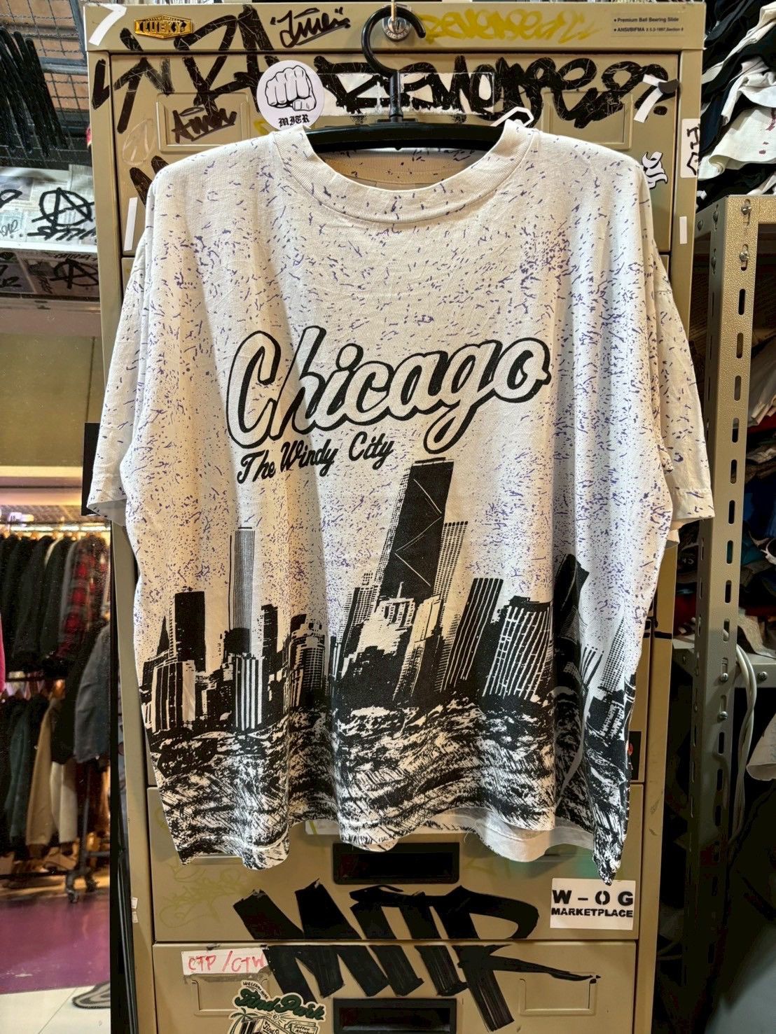 Vintage Vintage Chicago 90’s tee Size US XL / EU 56 / 4 - 1 Thumbnail