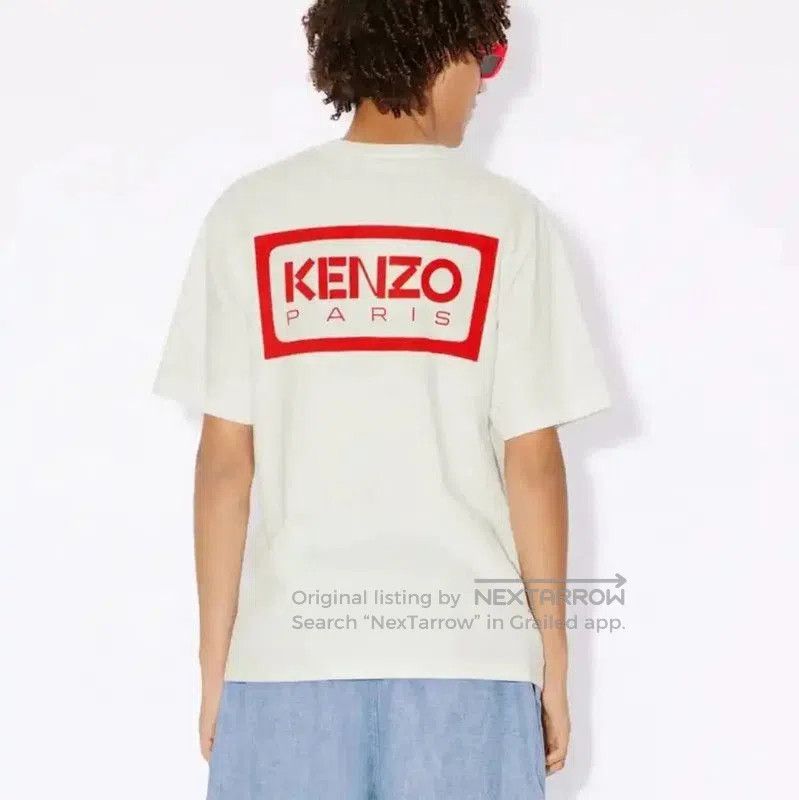 Kenzo KENZO White Cotton Embroidered T-Shirt . Size US M / EU 48-50 / 2 - 7 Thumbnail