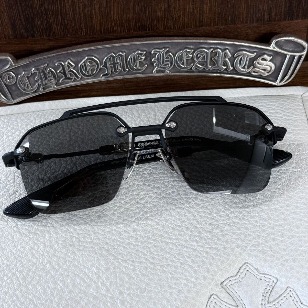 Chrome Hearts Chrome Hearts BIDI ESEM Sunglasses Size ONE SIZE - 1 Thumbnail