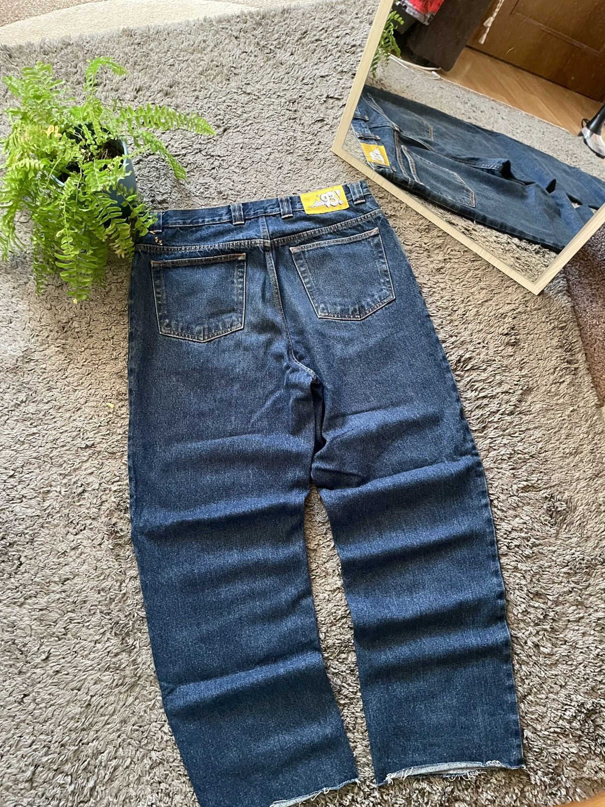 Polar Skate Co. × Vintage 93 Polar Skate Co. Denim Pants Streetwear Sk8 Vintage Logo Size US 34 / EU 50 - 9 Thumbnail