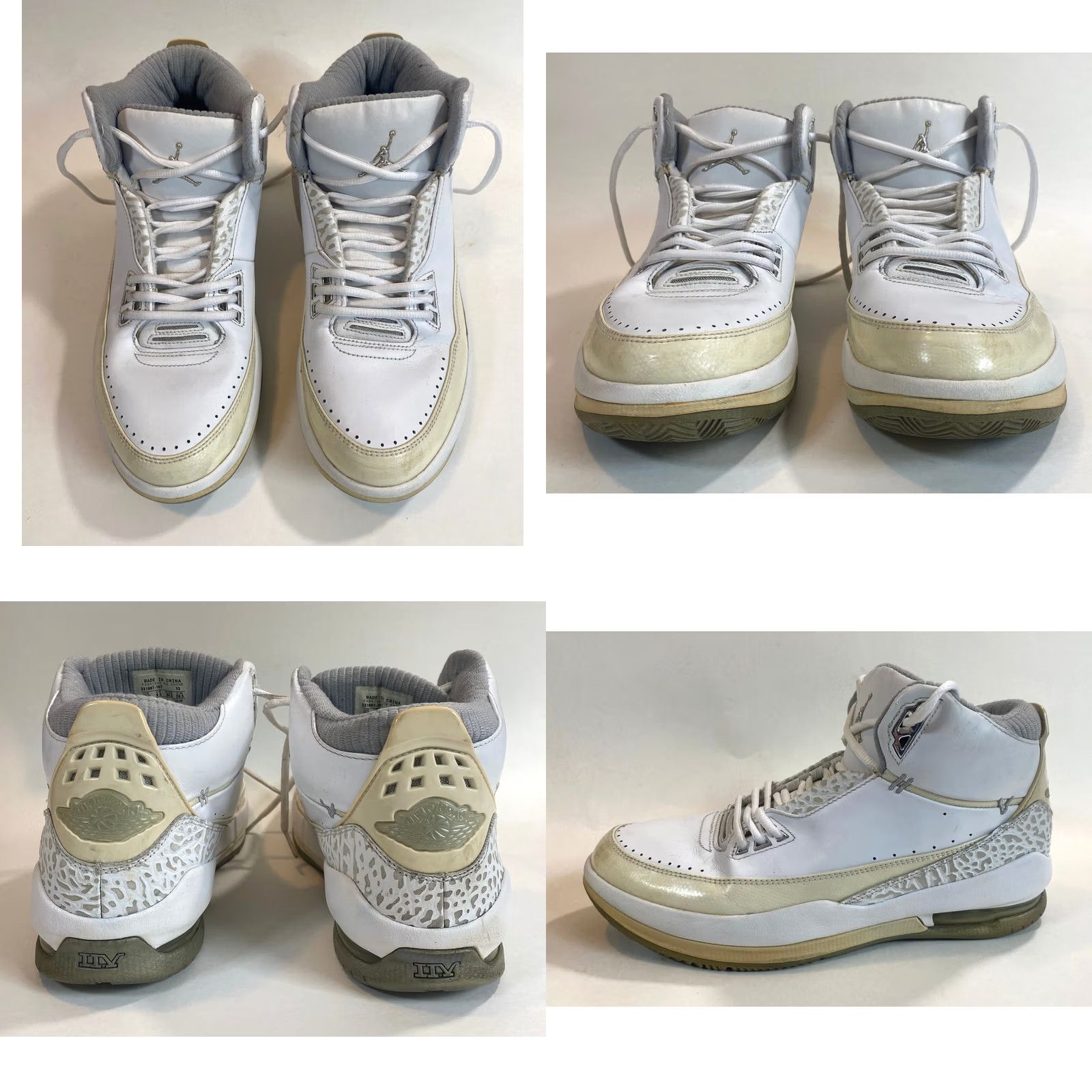 Nike Vintage Nike Air Jordan 2.5 Retro Triple White 331987-107 Sz 10.5 Men's Size US 10 / EU 43 - 8 Thumbnail