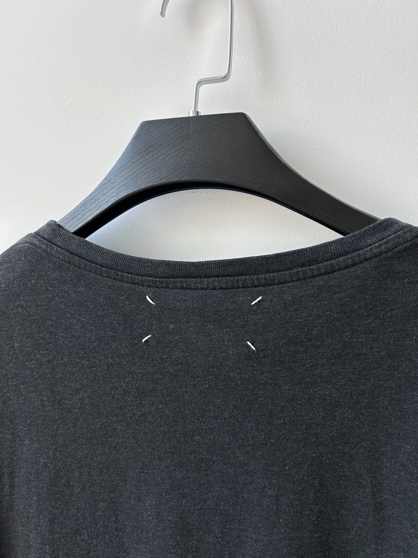 Maison Margiela Maison Margiela S/S17 Textured Pocket Tee Black 50 Size US M / EU 48-50 / 2 - 5 Thumbnail