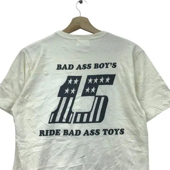 Japanese Brand Vtg 90’ BLACKTOP MOTORCYCLE Made In USA Nude Tee Shirt Size US S / EU 44-46 / 1 - 2 Thumbnail