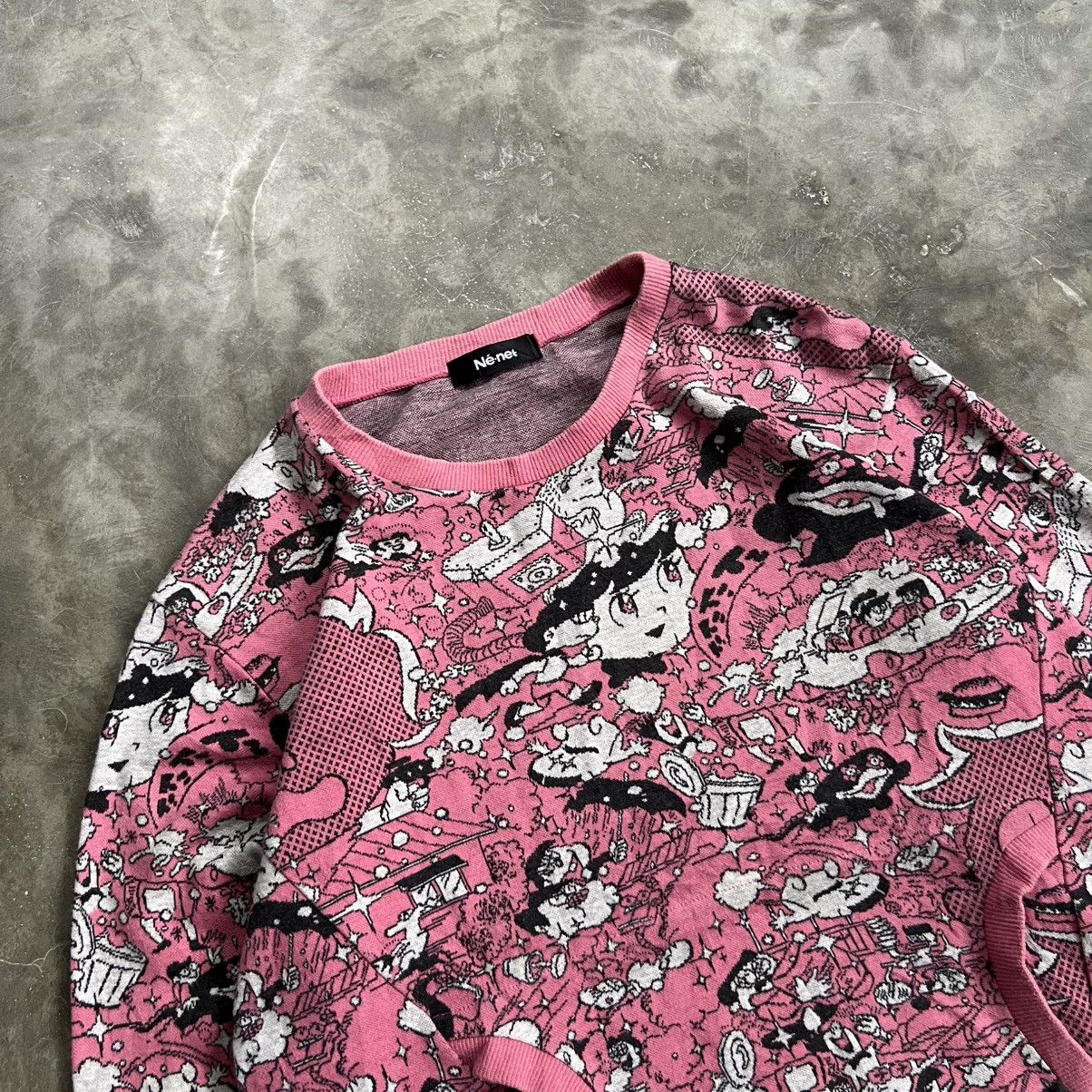 Issey Miyake AW14 Ne-Net Doraemon Runway Sweater Knit Size US M / EU 48-50 / 2 - 2 Thumbnail