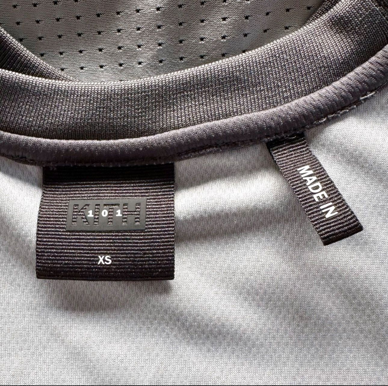 Kith KITH 101 Long Sleeve Otto Tee Black/Gray Men's X Small Size US XS / EU 42 / 0 - 4 Thumbnail