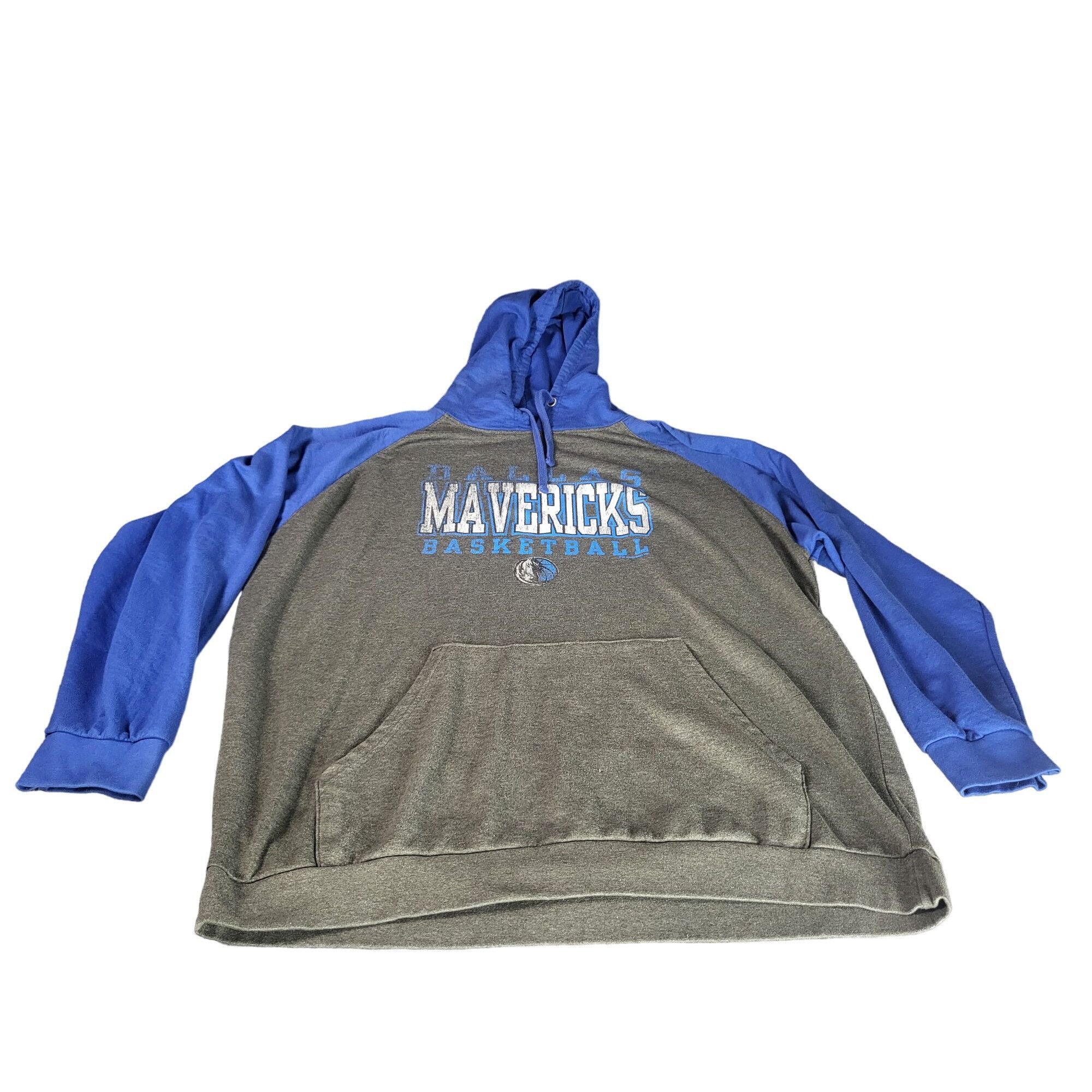 Majestic Dallas Mavericks Hoodie Men Sz 4XLT Majestic NBA Oversized B Size US XXL / EU 58 / 5 - 1 Thumbnail