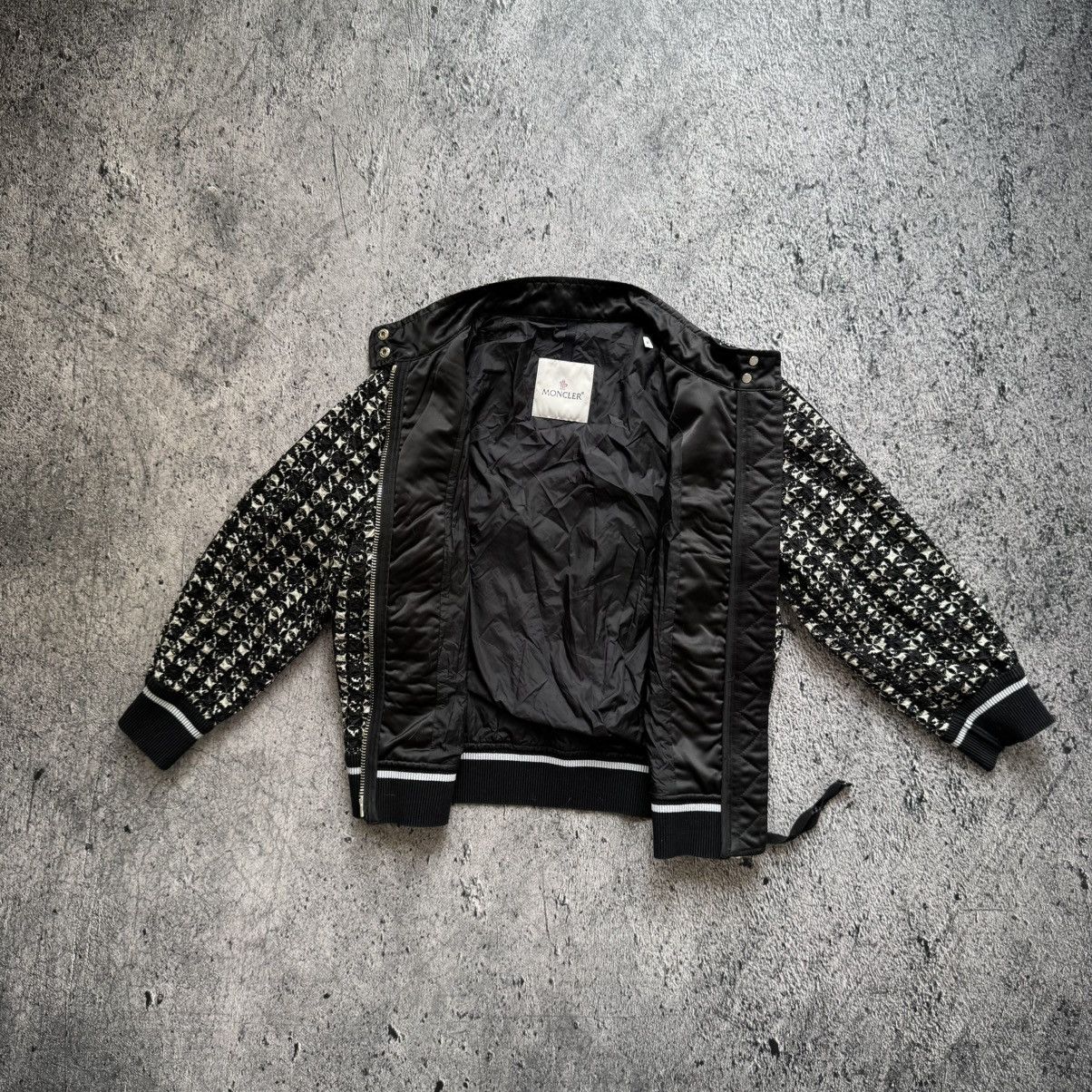 Moncler Moncler tweed print fiadone jacket black womens M size Size M / US 6-8 / IT 42-44 - 10 Thumbnail