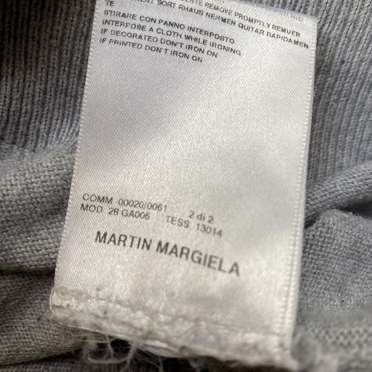 Maison Margiela SS06 Suede Elbow Patch Sweater Size US S / EU 44-46 / 1 - 7 Thumbnail